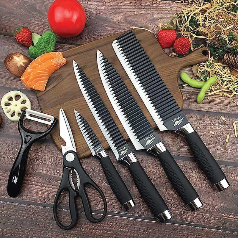 ZEPTER 6 PIECES PREMIUM KITCHEN KNIFE SET