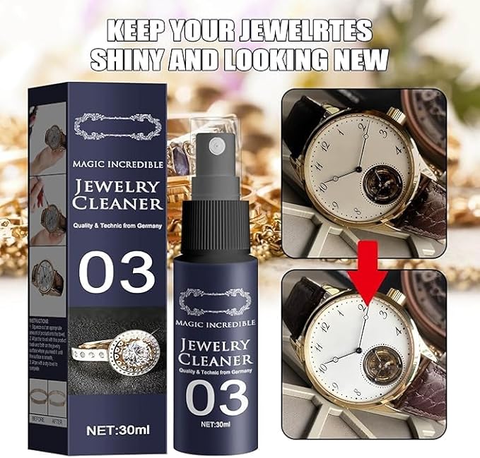JEWELLERY CLEANING SPRAY RESTORE POLISH
