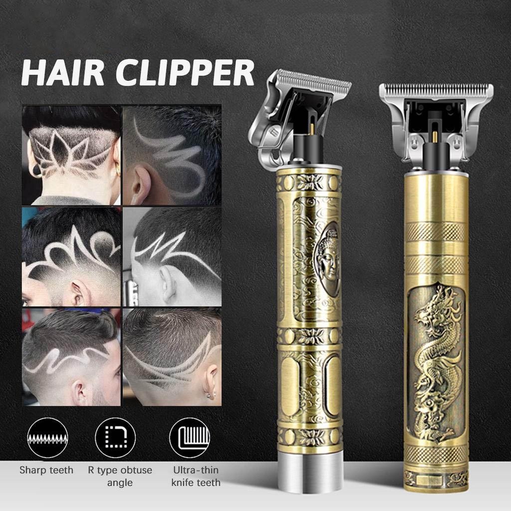 T9 PROFESSIONAL RECHARGABLE HAIR TRIMMER WITH COMPLETE GROOMING KIT