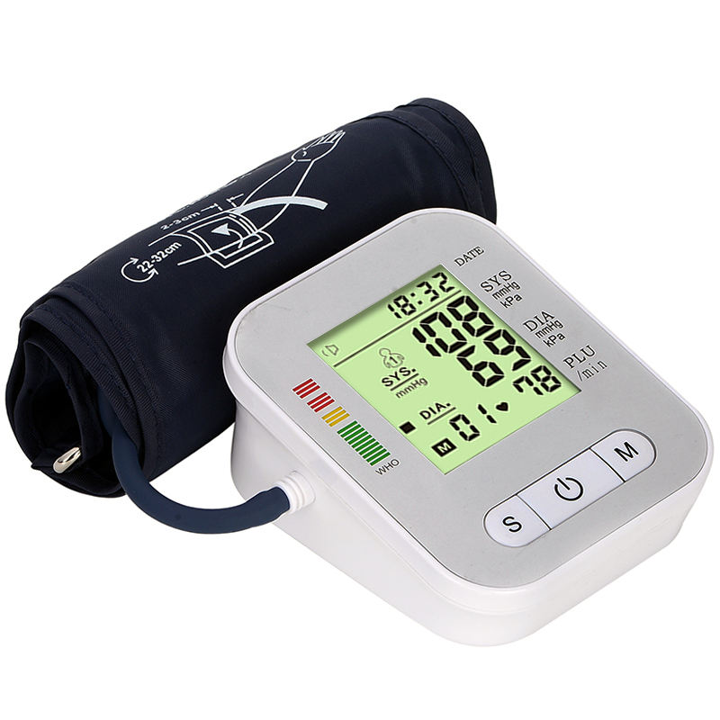 DIGITAL BLOOD PRESSURE MONITOR WITH VOICE & MEMORY STORAGE